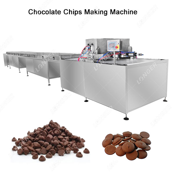 Chocolate Chips Depositor Making Machine Automatic - Chocolate